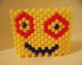 Ed Edd N' Eddy "Plank" Inspired Kandi Cuff Bracelet