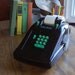 Vintage Art Deco Streamline Bakelite Victor Adding Machine with Original Cover