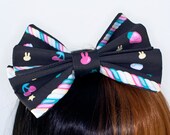 Sweet Lolita Sugary Carnival Big Hair Bow Headband Fairy Kei