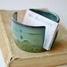 Ceramic Sponge Holder - Mediterranean Kitchen - Ocean Green Blue - Ready to Ship