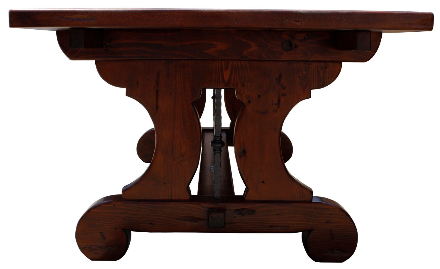 Santa Barbara Extension Trestle Dining Table
