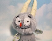 The Jackalope's Cousin - Plush Toy Doll - Made to Order