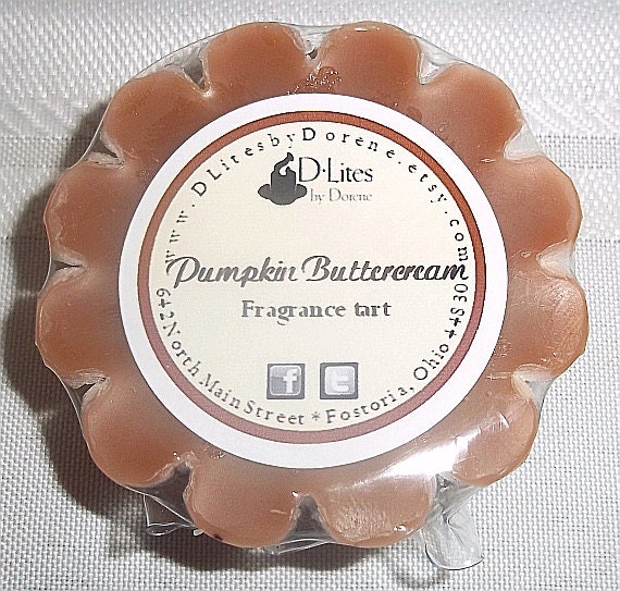 Pumpkin Buttercream fragrance tart 4 pack