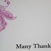Flowers and Swirls Thank You notes - 15 cards - Great gift for shower, wedding - colorful spring theme