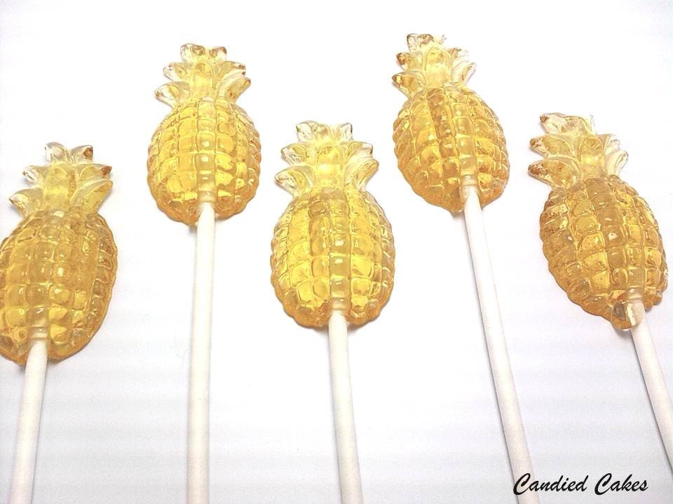 Buy 12 Get 12 Free -  PINEAPPLE FLAVORED LOLLIPOPS - Pick Any Flavor