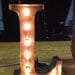 Custom listing L 18 inches tall with copper patina