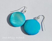 Turquoise Dangle Statement Earrings