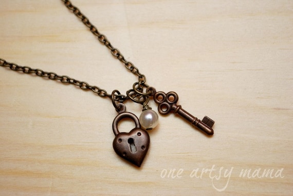 You Hold the Key Charm Necklace