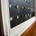 Vintage French Enamel Tag Chalkboard Calendar and Interactive Board