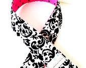 Designer Camera Strap...Reversible Damask Diva...Great Gift Idea for Photographers