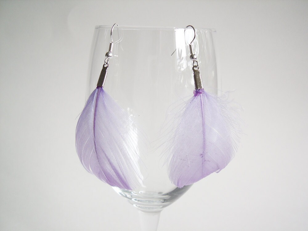 Lavender Earrings