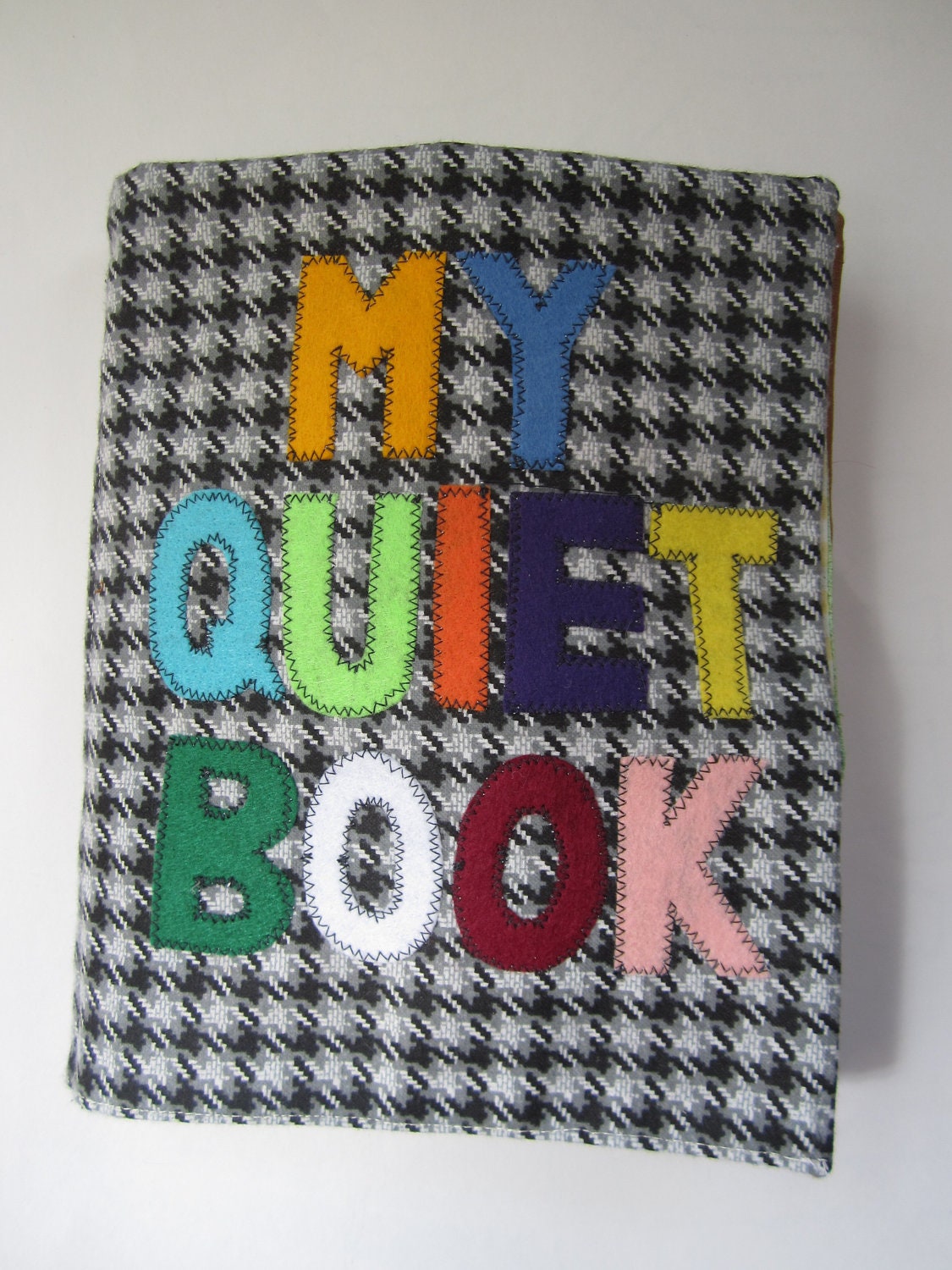 Quiet book - sturdy fabric activities to keep toddlers busy - custom made