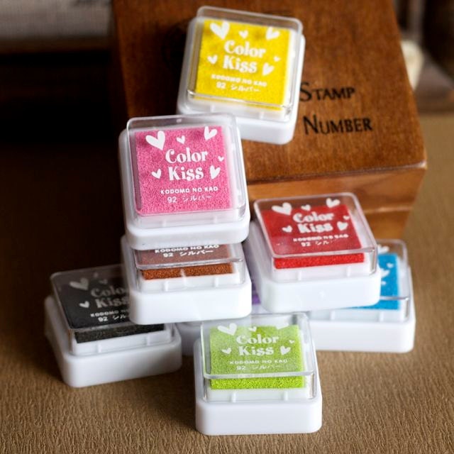 Ink Pad - Set of 8 Colour Ink Pad