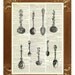Kitchen art wall decor Victorian Spoons Print Poster vintage illustration  Dictionary book page print, decorative arts