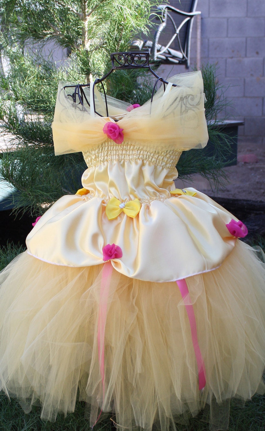 Inspired by Disney princess Bell costume/ dress For Birthday, Disney vacation, dress up, Halloween