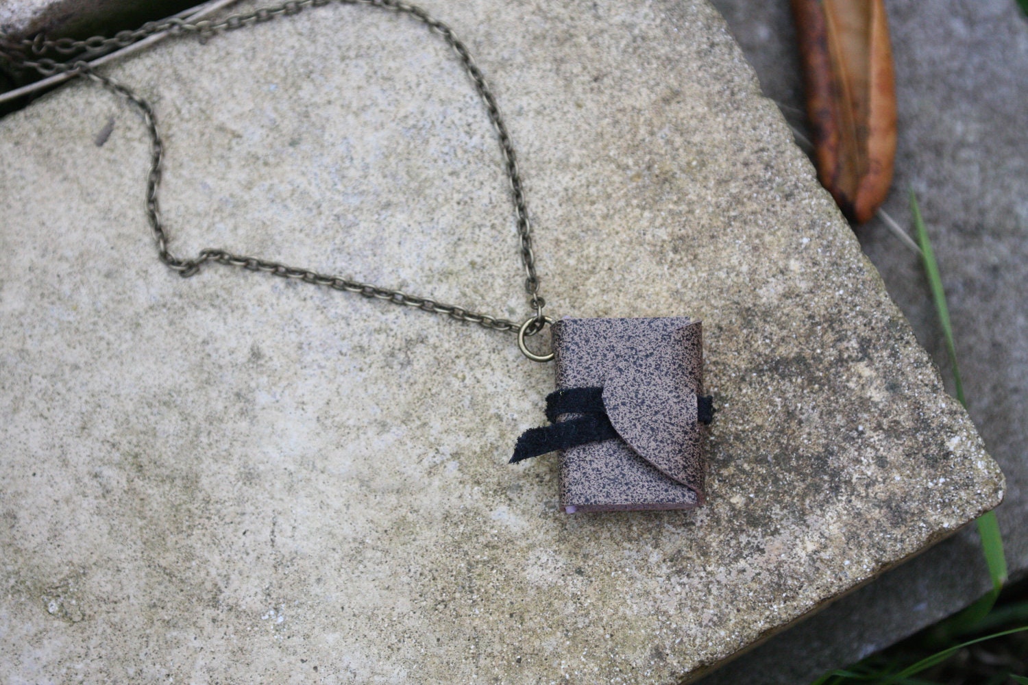 Alone by Edgar Allan Poe - Necklace with amazing poem.
