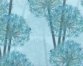 Winter Allium Gift Wrap - READY TO SHIP Great for scrapbooking, crafting or just wrapping presents