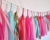 Cupcake Confetti Birthday Tassel Garland
