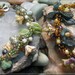 Floral Spiral Crystal Tulip Beaded Bracelet Bead Weaving Pattern and Tutorial