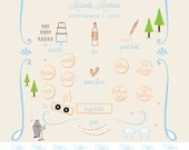 Wedding Seating Chart: 12 by 15.75
