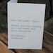 Greeting Card - Dear Twilight, Sincerely Trekkies