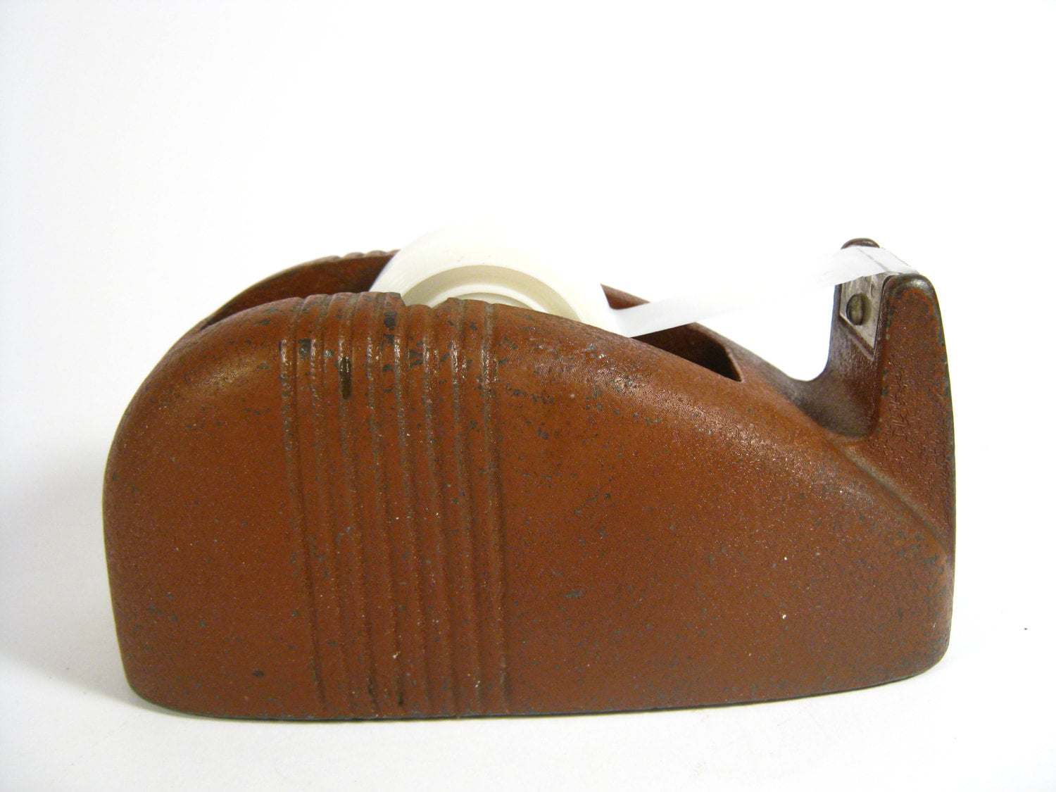 Vintage Cast Iron Tape Dispenser Cast Iron Tape by PherdsFinds