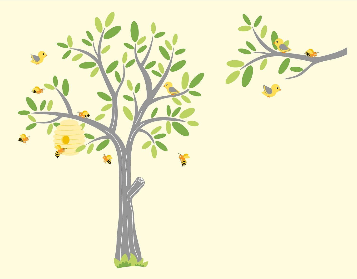 Vinyl Wall Decals Tree Branch