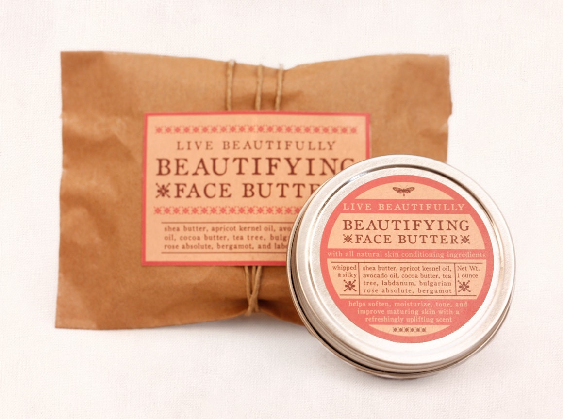 Beautifying Face Butter - All Natural Whipped Skin Cream