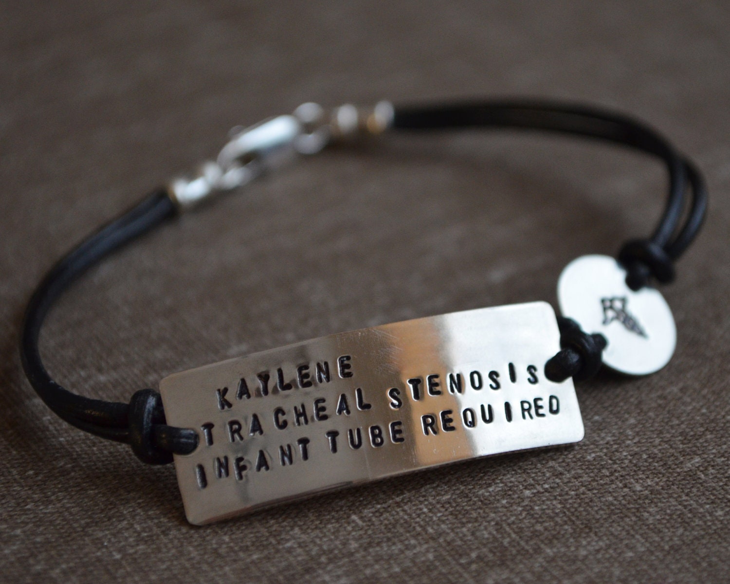 Sterling Medical Alert Bracelet- Personalize - Customize