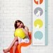 Watch Me Grow - Adorable Giraffe Growth/Height Chart