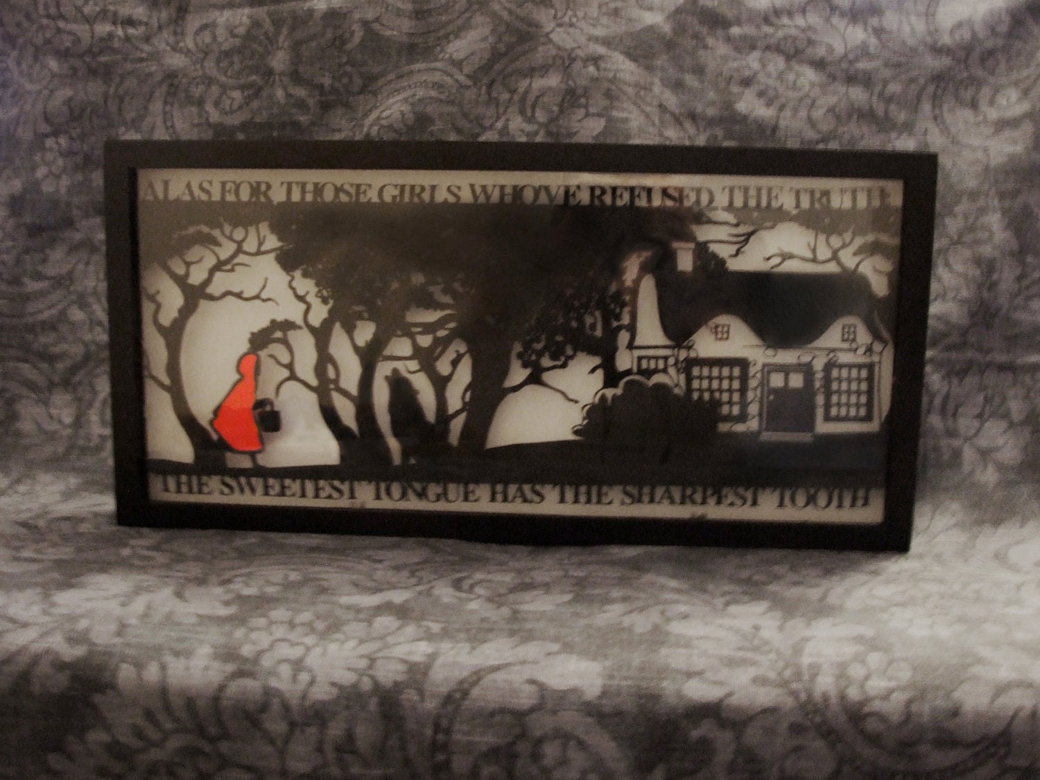 Red Riding Hood's Folly Papercut