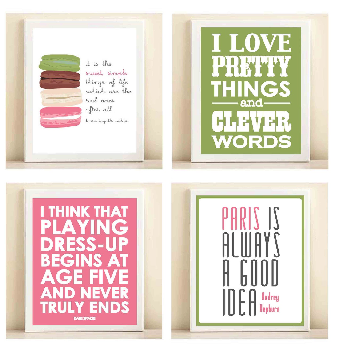 The College Prepster & Amanda Catherine Designs 'Pink and Green in Paris' Collection