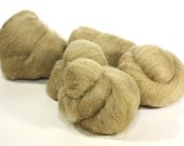 Naturally Dyed Kainuu Grey Finnsheep Wool, calluna, carded batt, 120 g, 4.2 oz