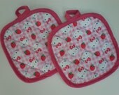 Hello Kitty pot holders limited quantity
