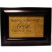 Dorm Decor, Birthday Gift: 4x6 Print Framed Taylor Swift Quote - But No Matter What Love Throws at You, You Have to Believe in it