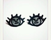 Eyemo Earrings (gray) - (Ship on 26 Nov onwards)
