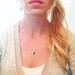 1 Medium Sterling Custom Child or Pet Silhouette Necklace for Mother or Grandmother