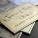 PERFECT CHRISTMAS GIFT - 200 Aluminum Business Cards - Custom Design Available or Send your design.