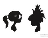 Cloudy with a Chance of Meatballs Hand-cut Silhouette Set