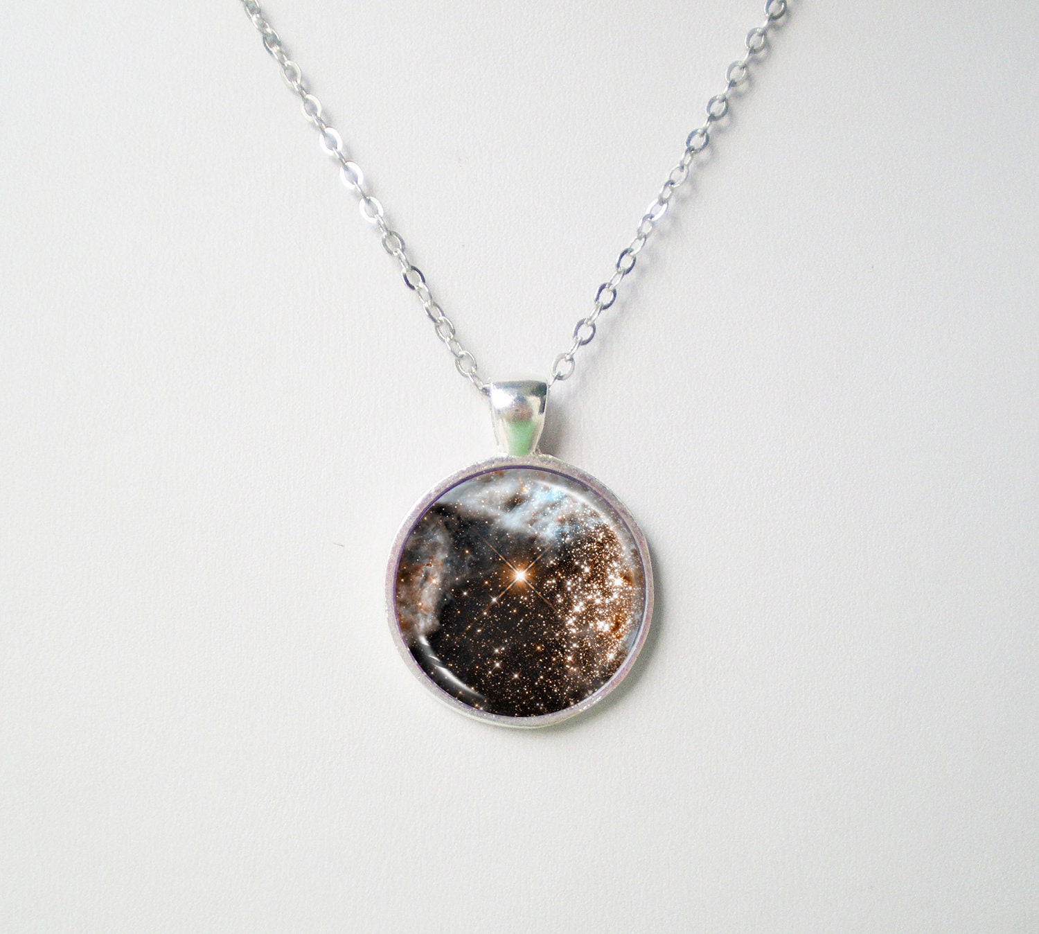 Galaxy Necklace - 30 Doradus in Infrared- Galaxy Series