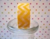 Yellow Chevron Paper Tape - Japanese Washi Tape - Yellow Zig Zag Tape