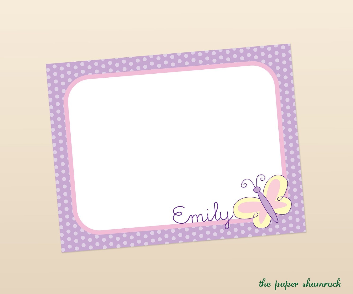 Butterfly, Kids Thank you Cards, Printable Thank you Cards for Kids, Personailized Thank you Cards Il_570xn