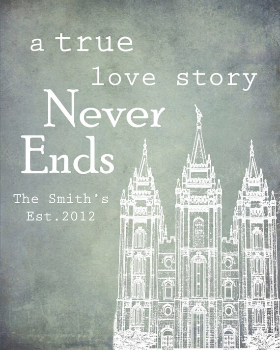 16x20 Love Story Temple - Printable Art