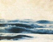 Ocean Blue, Texture, Summer, Waves, Sea Dreams, 8 x 10 Photography