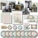 Parisian Party Kit, French, Printable Instant Download Files