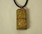 Extra small steampunk flash drive
