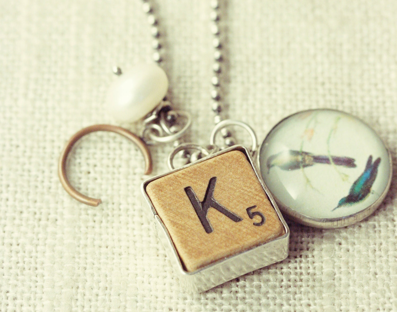 NEW Mini Scrabble Tile Charm