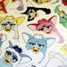 Furby sticker pack