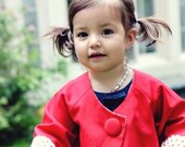 Fall Chic Red Everyday Coat
