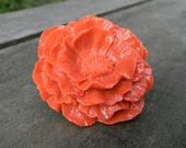 Hello there Sunshine Tangerine Poppy Ring
